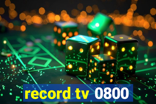 record tv 0800